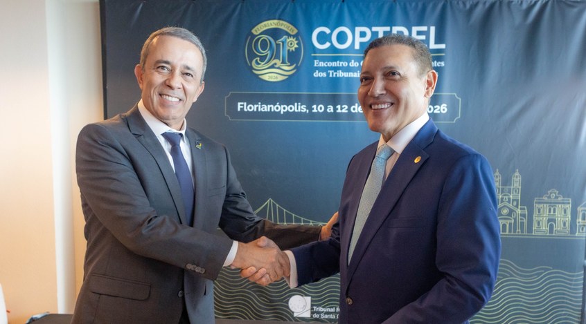 91º COPTREL elege presidente do TRE-SC como nova liderança nacional