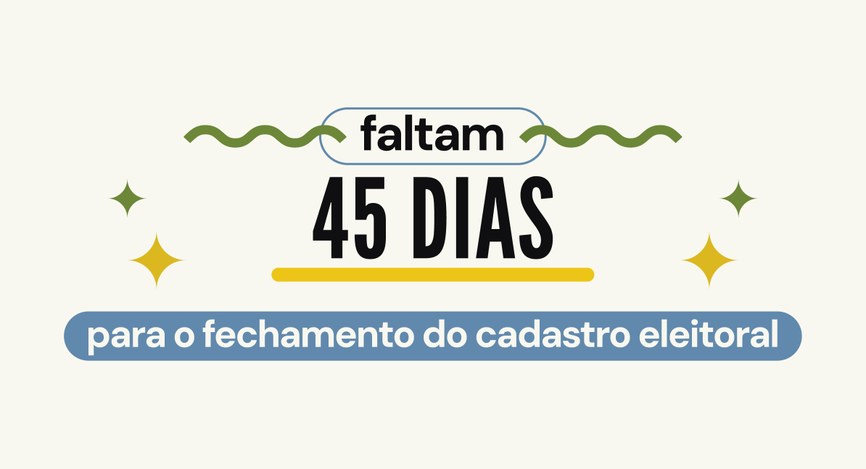 Transferências, emissão do 1º título e revisão de dados devem ser feitas até 6 de maio