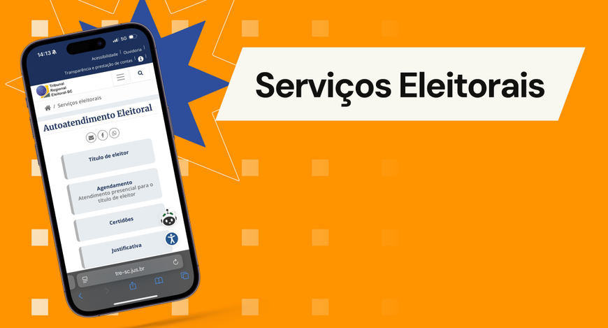 Serviços digitais da Justiça Eleitoral de SC otimizam atendimentos no estado