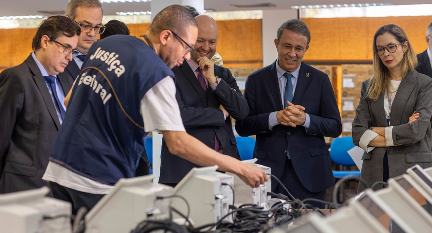 Presidente e membros da Corte estiveram em 10 cerimônias públicas