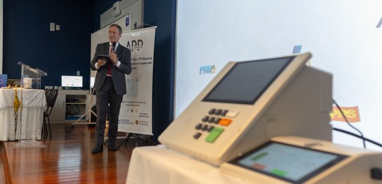 01 - Presidente do TRE-SC palestra para jovens do Colégio Catarinense, em Florianópolis