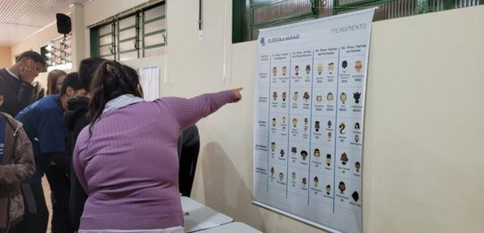 Ação da ZE83 de Santa Catarina com jovens. 