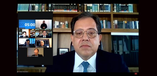 Audiência Pública ministro Sérgio Banhos 29.06.2020 Audiência Pública ministro Sérgio Banhos