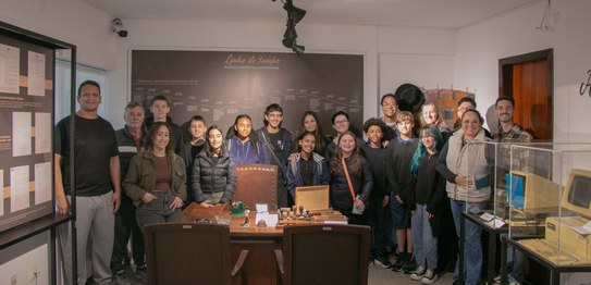 Palestra sobre Justiça Eleitoral. 