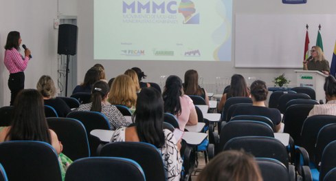 Presidente do TRE-SC palestra sobre representatividade feminina na gestão pública no Encontro de...