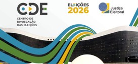 Identidade visual do CDE 2026. Arte: Secom/TSE