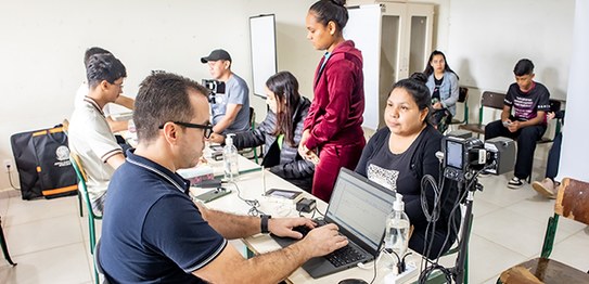 Justiça Eleitoral de SC realiza 71 atendimentos na Terra Indígena Ibirama-La Klãnõ