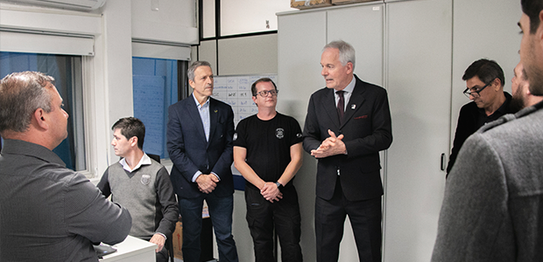 Presidente do TRE-SC, desembargador Carlos Alberto Civinski, finalizou votação. 