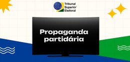 Logo Propaganda partidária 2024