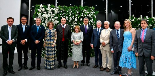 Presidente do COPTREL e do TRE-SC participa da posse da nova Presidência do TRE-AC