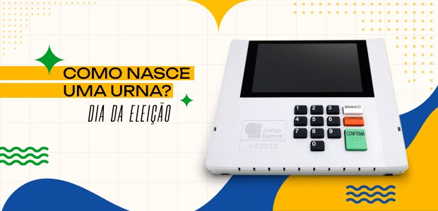 Série Como Nasce uma urna - Card Dia da Eleição - 13.05.2024 Série Como Nasce uma urna - Card Dia da Eleição - 13.05.2024