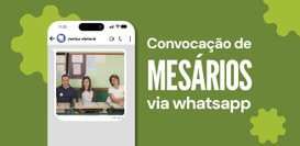 TRE-SC iniciará convocação de mesários para as Eleições 2026 por WhatsApp