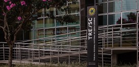 Fachada do TRE-SC