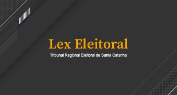 Capa da Lex Eleitoral 