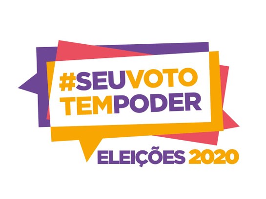 TRE-SC Imprensa Logo das Eleições 2020 2019 Logo das eleições 2020
