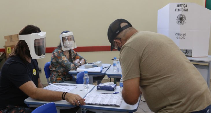 TRE-SC Imprensa mesário faltoso 2020 Mesário faltoso