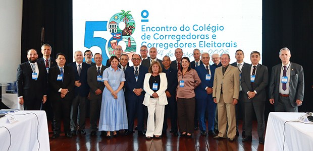 58º Encontro do Colégio de Corregedoras e Corregedores Eleitorais 2 58º Encontro do Colégio de Corregedoras e Corregedores Eleitorais