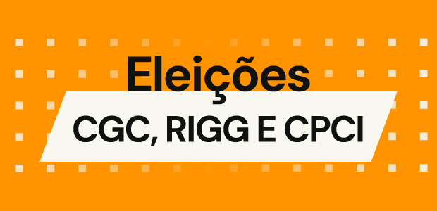 Inscrições para CGC, RIGG e CPCI ocorrerão nos dias 7 a 11 de julho