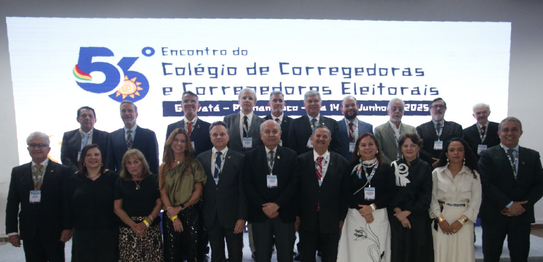 Corregedoria do TRE-SC apresenta painel sobre fiscalização no fluxo eleitoral durante 56º Encont...