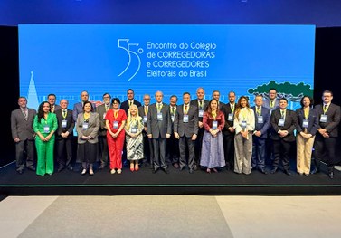 TRE-SC participa do 55º encontro do CCORELB em Foz do Iguaçu