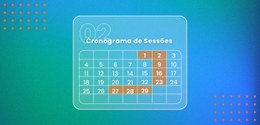 Cronograma Sessões Fevereiro