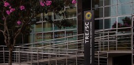 Fachada do TRE-SC