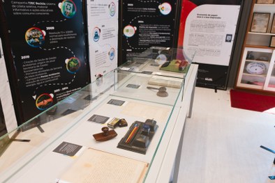 Exposição colaborativa “Ecos da Justiça em Santa Catarina”  foi inaugurada nesta quarta (24). Cr...