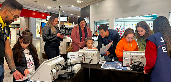 TRE-SC-Ação-de-cidadania-Shopping Mueller