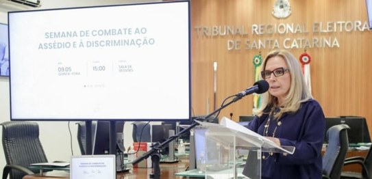 Semana Nacional de Combate Ao Assédio e à Discriminação no TRE-SC