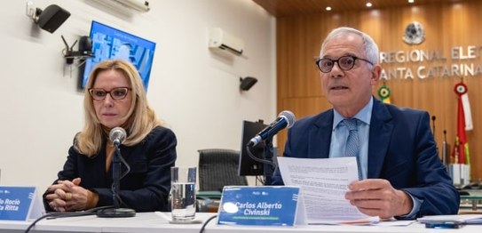 TRE-SC - Coletiva Eleições 2024