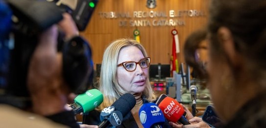 TRE-SC - Coletiva Eleições 2024