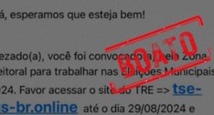 Desinformação: É falso e-mail sobre convocação de mesário que pede atualização de dados