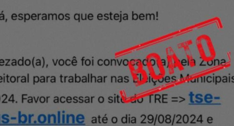 Desinformação: É falso e-mail sobre convocação de mesário que pede atualização de dados