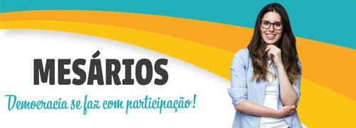 TRE-SC Eleitor Mesários Baner TRE-SC Eleitor Mesários Baner