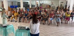 Ações de cidadania em Saudades e Pinhalzinho incentivam a participação dos idosos nas eleições