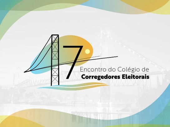 Logo do evento 47ª Encontro do Colégio de Corregedores Eleitorais