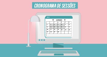 TRE-SC-Imprensa-Calendário das sessões de junho-2021 Cronograma das sessões plenárias do mês de junho do TRE-SC