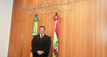 TRE-SC IMPRENSA posse Juiz Zany 01 TRE-SC IMPRENSA posse Juiz Zany 01