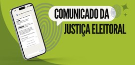 TRE-SC-Justiça Eleitoral de SC alerta eleitores por WhatsApp sobre falta de biometria