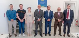 Vice-presidente do TRE-SC visita município de Mondaí para inauguração oficial de Posto de Atendi...
