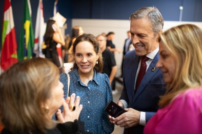 TRE-SC esteve presente na cerimônia de posse de 140 estudantes do Colégio Catarinense como Líder...