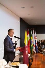 TRE-SC esteve presente na cerimônia de posse de 140 estudantes do Colégio Catarinense como Líder...