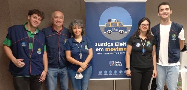 Justiça Eleitoral catarinense participa do 1º Mutirão da Cidadania em Joinville