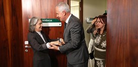 Presidente do TRE-SC participa de reunião com ministra Cármen Lúcia sobre as Eleições 2026