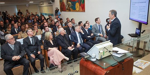 Reunião do Gabinete de Pronta Resposta para as Eleições 2022, no TRE-SC