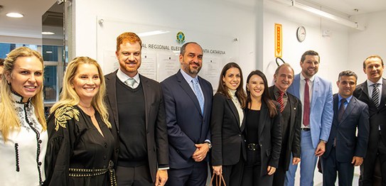 TRE-SC inaugura novo espaço para advogados em parceria com a OAB/SC