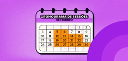Confira o cronograma das sessões plenárias do mês de setembro