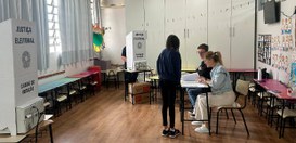 Eleição para Vereador Mirim e Vereador Jovem mobiliza estudantes em Pinhalzinho