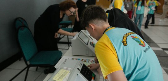 TRE-SC participa do 12º Encontro Estadual de Vereadores Mirins