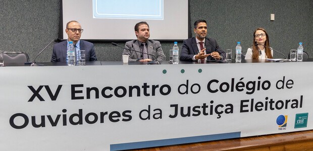 XV Encontro do Colégio de Ouvidores da Justiça Eleitoral acontece em Florianópolis